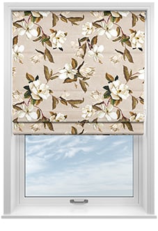 Ted Baker Velvet Opal Floral, Linen - Roman Blind